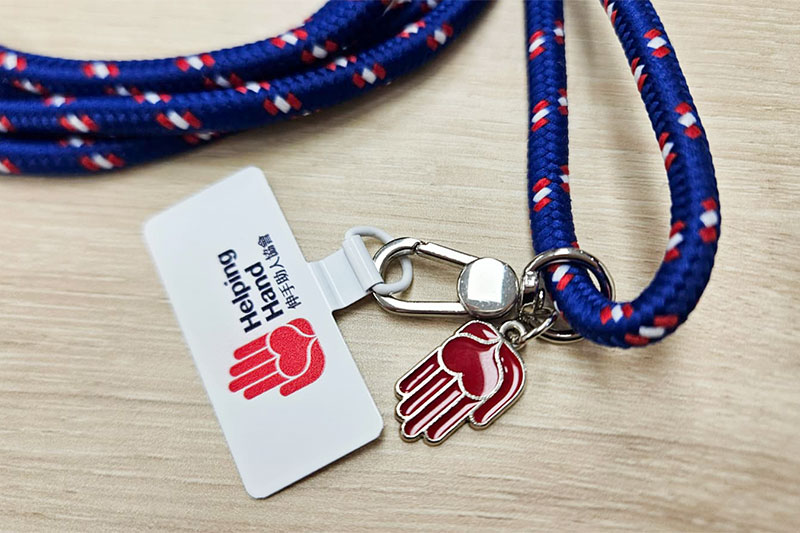 Helping Hand lanyard souvenir